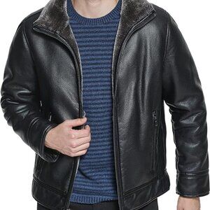 Canvin Klein Leather Jacket